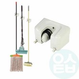 다용도 청소 도구걸이 1구 × 1개
