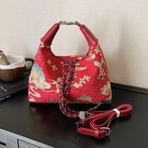 紅色材料包 自己做 有長肩帶 × 1個