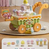 冰淇淋糖果車 - 草原綠 38件套 聲光 旋轉 配電池 × 1個