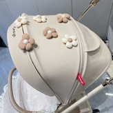 DIY小花朵米色3朵 棕色3朵 × 1套