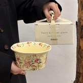 花邊碗 - 百合花手提禮盒裝 無規格 × 1個