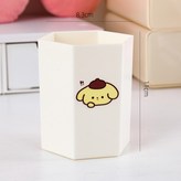 白色六角筆筒 - 小布 × 1套