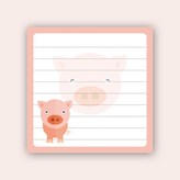 떡메 001. 돼지 캐릭터 디자인 × 1개