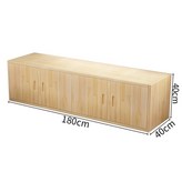 평면열림 180x40x40 18MM × 1개