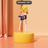 虎口單筷 帶指環 黃色 × 1個