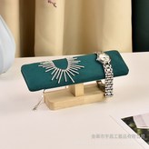 實木一層手鐲架墨綠:如圖 × 1個
