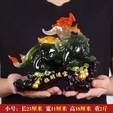 小號墨玉色招財進寶:如圖所示 × 1件