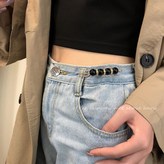 사이즈조절고정진주옷핀(블랙) × 1개