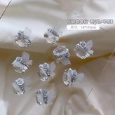 夢幻蝴蝶堆鑽-02透黑 × 1個