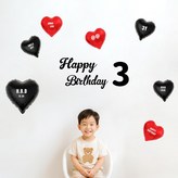 블랙 숫자3 × 1세트