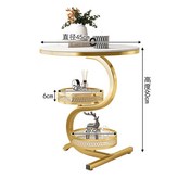 金色架+雪山白岩板【直徑45】 × 1個