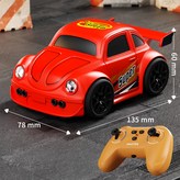 烈焰紅 遙控 躲閃 跟隨 漂移 USB充電版 精美禮盒裝 × 1套
