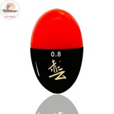 橢形【遠投】款紅色/單個漂無電池,0.5【吃鉛1.8克】 × 1個