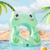 如圖:綠色青蛙免充氣-腋下圈防翻防嗆 × 1個