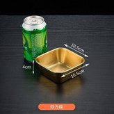 無耳小吃盒10.5*10.5【金色】 × 1個