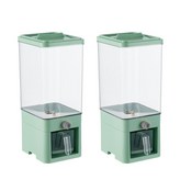 抹茶綠2個【一鍵出米可裝14斤米】 × 1個