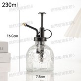 230毫升小號太陽花透明+黑色噴桿 × 1個