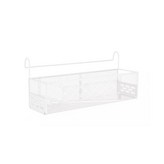 02.걸이형 사이드 포켓 수납 바구니 화이트 × 1개