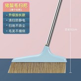 加長, 加厚豬鬃, 天藍色, 單掃把 × 1個