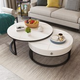 60+45雙白金-白抽屜黑腳 × 1個