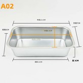 A02雪方蛋糕模 × 1套