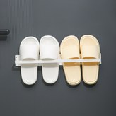 磁吸拖鞋架【長款】白色1個 × 1個