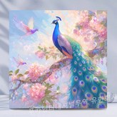 9-행운의 꽃 공작새 × 1개