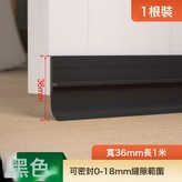 寬度：3.6公分1米長黑色一條裝:如圖 × 1件