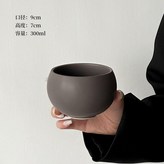啞灰蛋型咖啡杯300ml × 1個