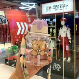 二代小熊杯600ML 紫色 × 1個