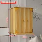 롱타입 라이트월넛 60x33x53 B × 1개