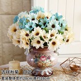 F吉祥秋菊白藍+1520咖啡 × 1個