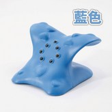 豪華款【頸椎放鬆枕】藍色 低枕位 × 1個