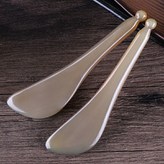 牛角撥筋棒2個,高山白水牛角 × 1個