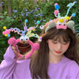 폭죽머리띠 (그린) × 1개