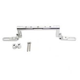 은색 밸런스 로드 + 높이 나사 2개 × 2개