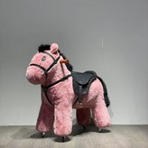 작은 분홍색 말