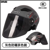 擾流尾翼-男女通用款四季款【灰色防曬茶色鏡】:升級款YUXIN103新國標A類 × 1個