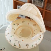 可拆卸遮陽 - 復古森林小兔座圈0 - 4歲 × 1個