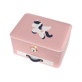 三層粉色有鏡子 × 1個