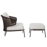 A. 1인 소파+발받침 등나무 × 1개