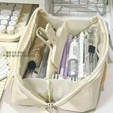 크림화이트+투명 박스+화이트 클립+펜 × 1개