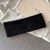 黑色無痕針織髮帶 品牌 × 1個