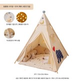 인쇄 동물원 텐트+모자+등불 135x120x140cm × 1개
