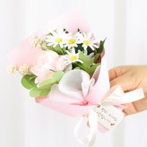 핑크 장미 × 1개