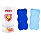 01_하리보 투명컵(패턴)+플레이트접시(2개) × 1개