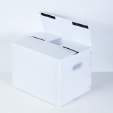 白色塑料+魔術貼 免膠帶,60*40*50塑扣【3只裝】 × 1個