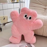 櫻花粉小熊抱枕約50cm × 1個
