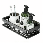 四方【9個及以上請選宅配】, 黑色, 壁掛式, 1 × 1個