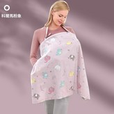 哺乳巾 - 科爾馬粉象 × 1個
